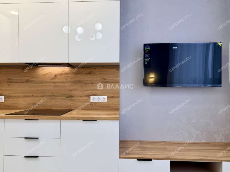 двухкомнатная квартира на улице Героя Советского Союза Аристархова дом 9