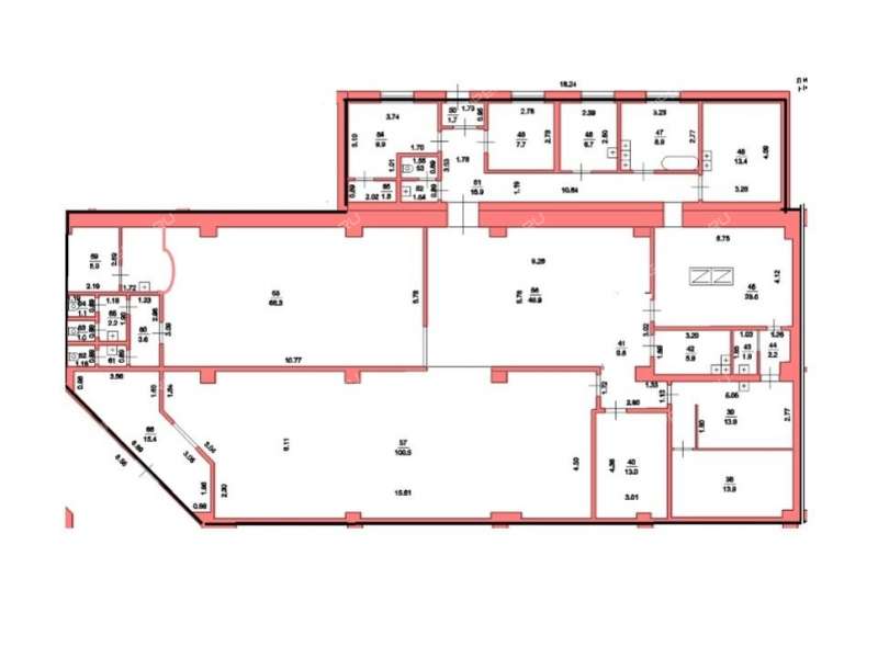 помещение под офис на улице Родионова