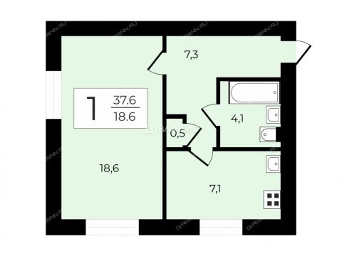 1-komnatnaya-ul-podvodnikov-d-29 фото