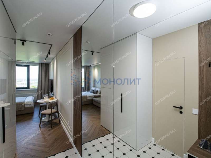 квартира-студия на улице Родионова дом 136Б