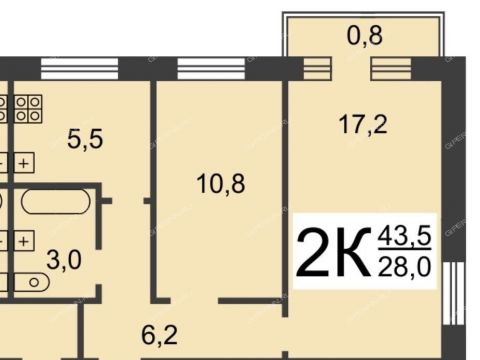 2-komnatnaya-ul-avtomehanicheskaya-d-5 фото