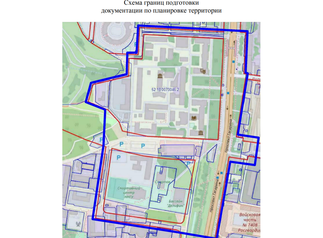 Проект планировки под IT-кампус на Гагарина представили в Нижнем Новгороде