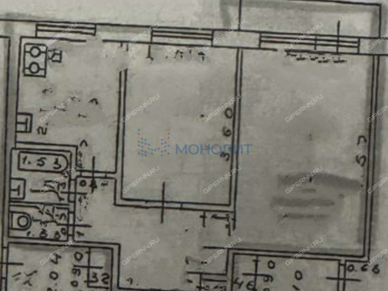двухкомнатная квартира в 6-м микрорайоне дом 21