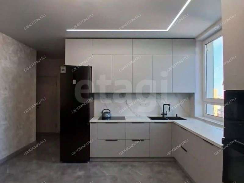 двухкомнатная квартира на улице Героя Советского Союза Аристархова дом 1