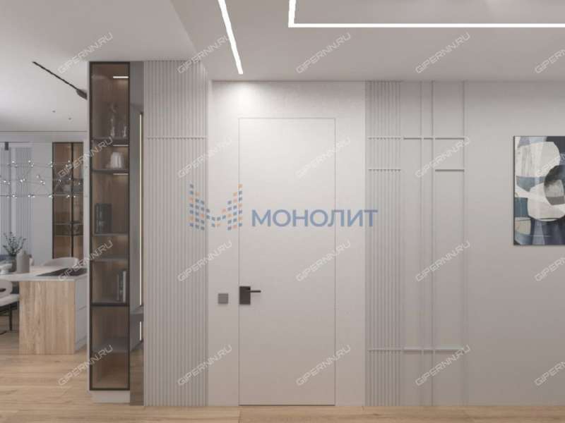 трёхкомнатная квартира на улице Белинского дом 66