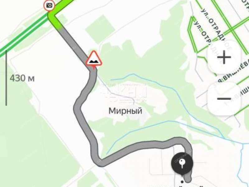 земельный участок 10 соток посёлок Мирный