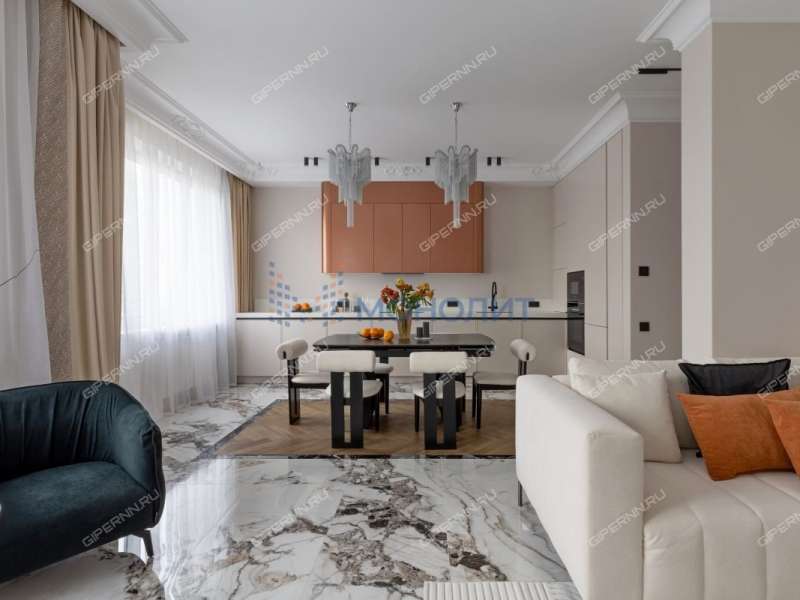 трёхкомнатная квартира на Большей Печёрской улице дом 89