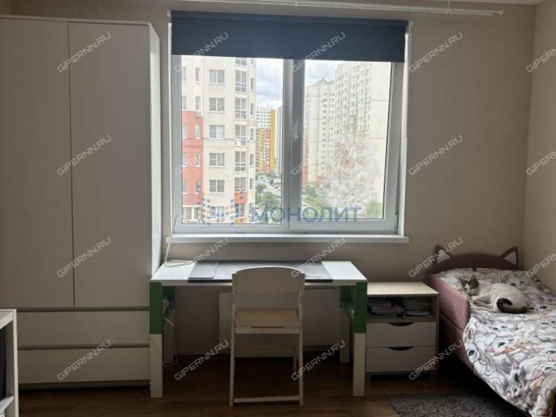 трёхкомнатная квартира на улице Академика Сахарова дом 109 к1