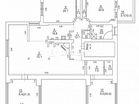3-komnatnaya-ul-minina-d-29 фото
