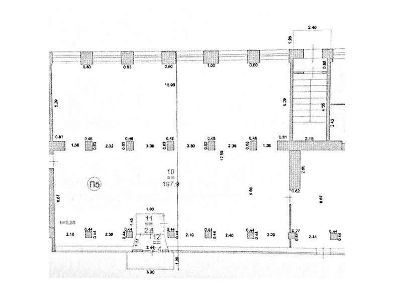 помещение под торговую площадь на улице Героя Рябцева