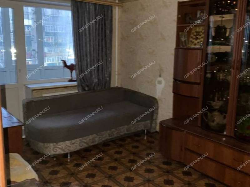 однокомнатная квартира в микрорайоне Жуковского дом 7 город Выкса