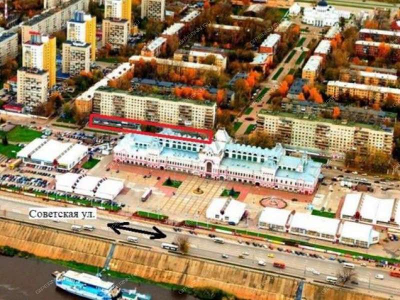 помещение под торговую площадь на Совнаркомовской улице