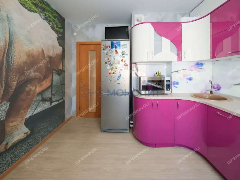 двухкомнатная квартира в переулке Кипарисов дом 5