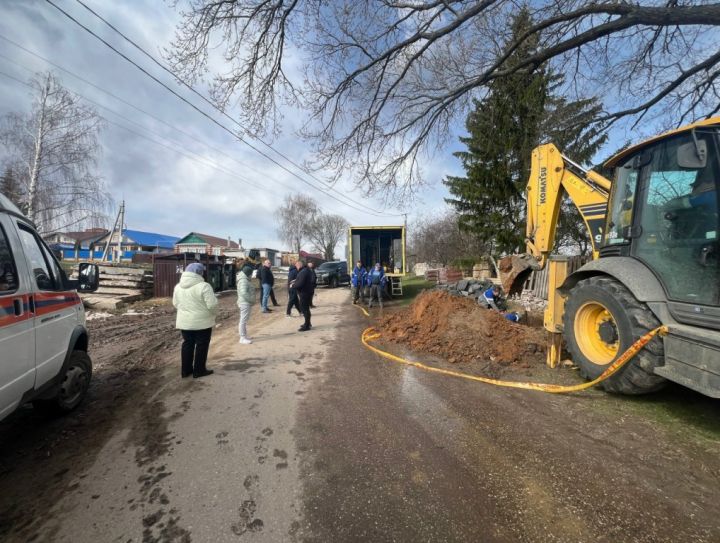 Десятки домов в деревне Караулово отключили от газа из-за оползней