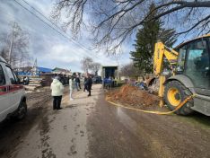 Десятки домов в деревне Караулово отключили от газа из-за оползней