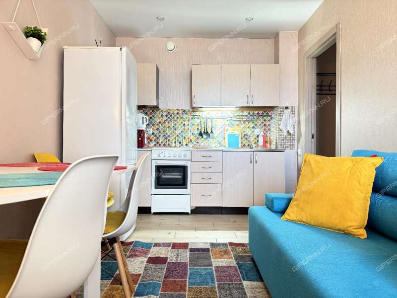 двухкомнатная квартира на улице Цветочная дом 13