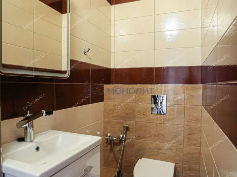 трёхкомнатная квартира на улице Белинского дом 15