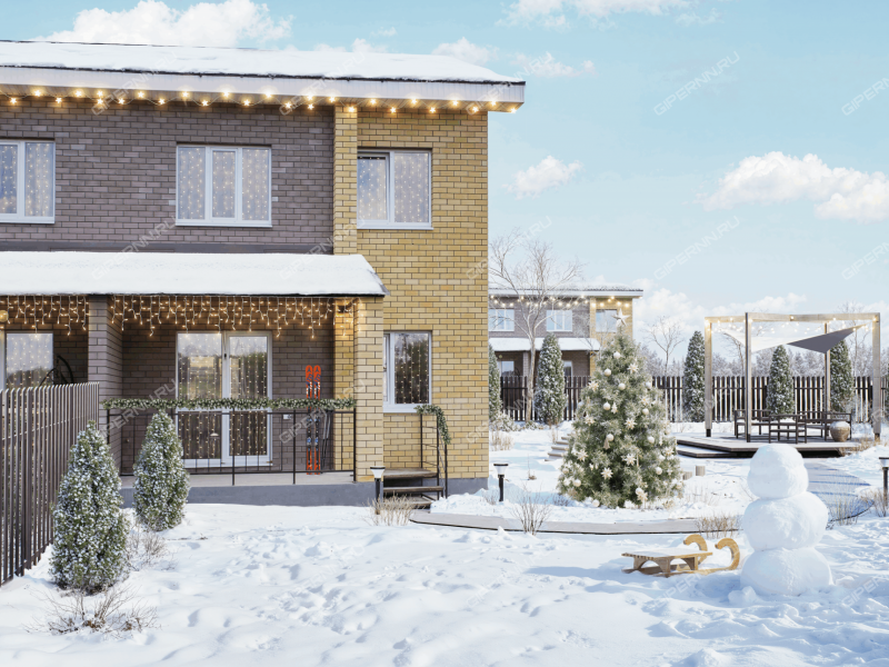 дом на  Коттеджный посёлок Фрегат