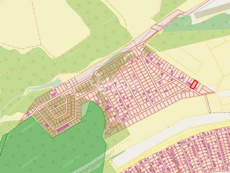 земельный участок 20 соток Счастливая село Елховка