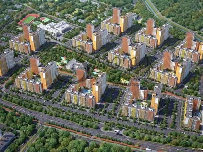 трёхкомнатная квартира в новостройке на улице Новокузнечихинская дом 9