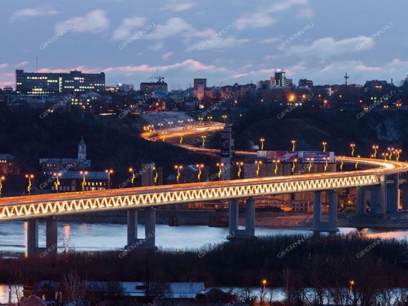 Метромост нижний новгород фото