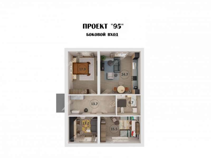 дом на  ЖК «Свой Черемушки»