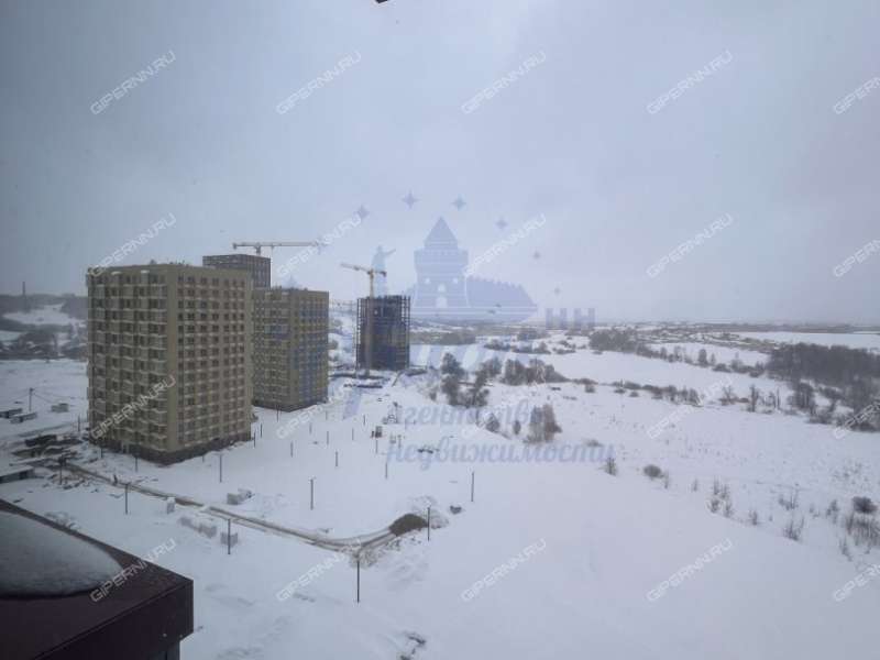 квартира-студия на улице Небесная дом 3 деревня Утечино