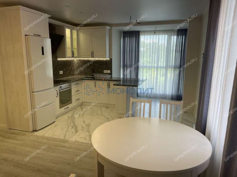 двухкомнатная квартира на улице Надежды Сусловой дом 22Б