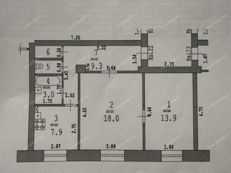 двухкомнатная квартира на Московском шоссе дом 139
