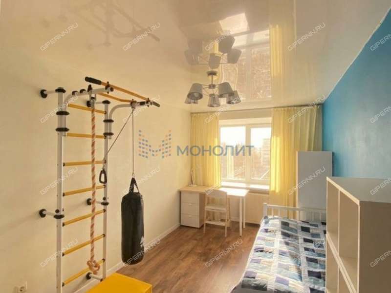 трёхкомнатная квартира на улице Галкина дом 13 город Дзержинск