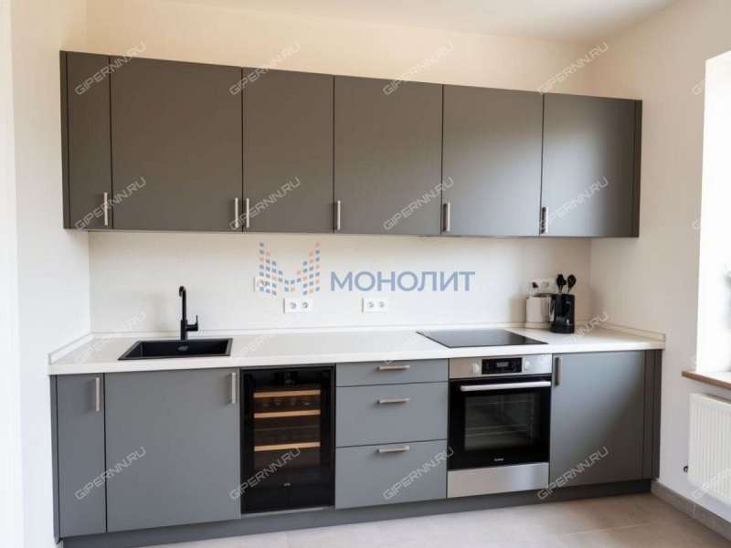 двухкомнатная квартира в новостройке на 2-й Оранжерейной улице дом 4