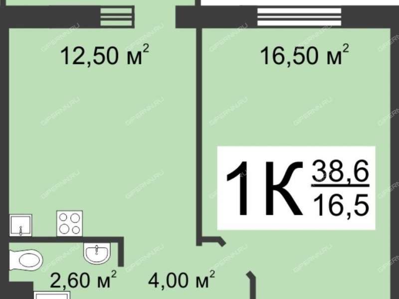 однокомнатная квартира на проспекте Кораблестроителей дом 52