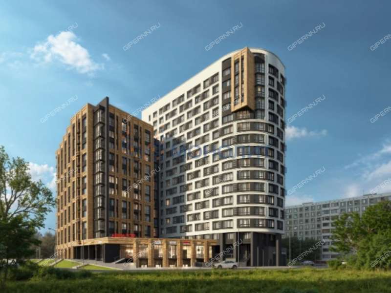 однокомнатная квартира в новостройке на улице Красных Зорь