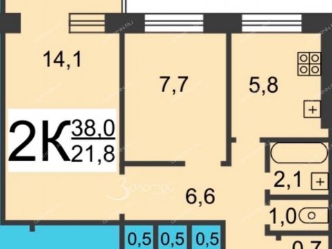 2-komnatnaya-ul-admirala-makarova-d-6-2 фото