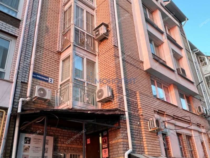 трёхкомнатная квартира в Обозном переулке дом 2