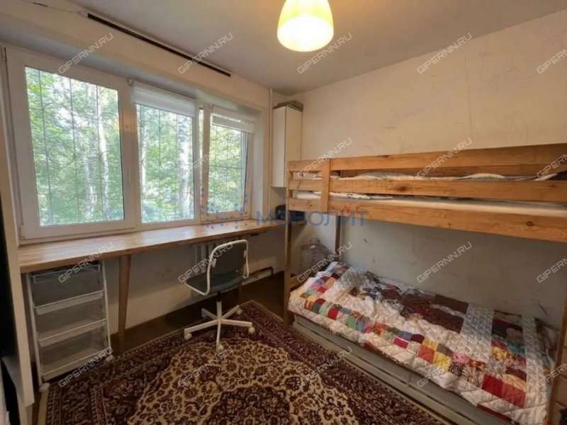 трёхкомнатная квартира на улице Адмирала Васюнина дом 12 к3