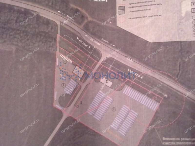 земельный участок под коммерческое использование в Кстовском районе Нижегородской области