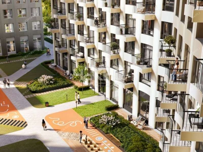 двухкомнатная квартира в новостройке на Черниговской улице