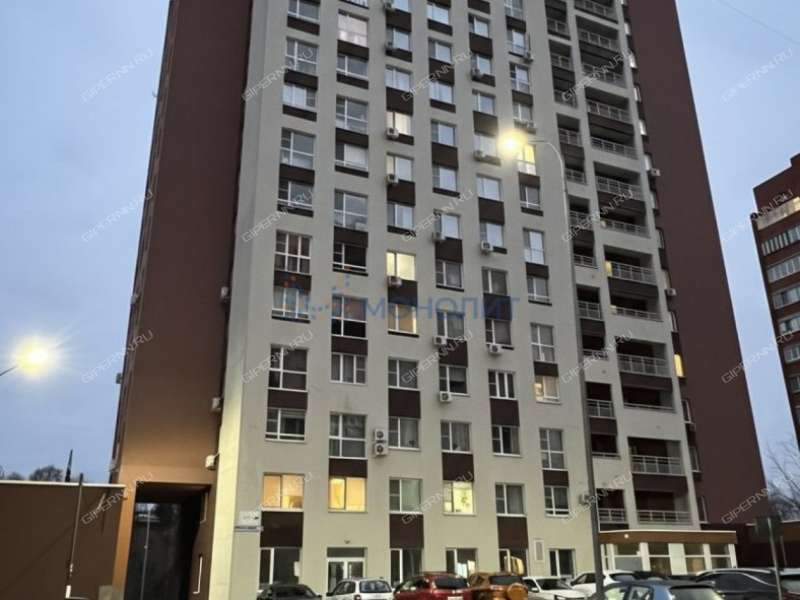 двухкомнатная квартира на улице Надежды Сусловой дом 22Б