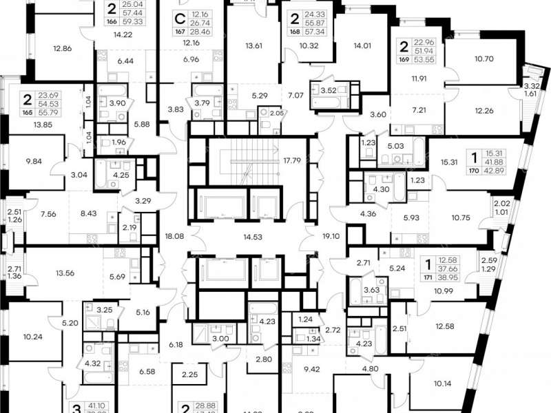 квартира-студия в новостройке на  ул. Гаршина, д. 40, к1.1.5