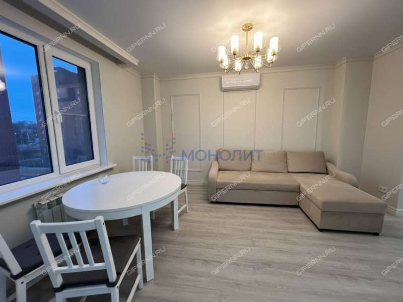 двухкомнатная квартира на улице Надежды Сусловой дом 22Б