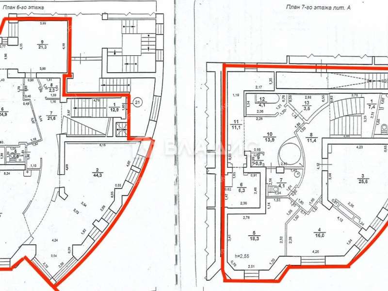 семикомнатная квартира на Сенной площади дом 6/49