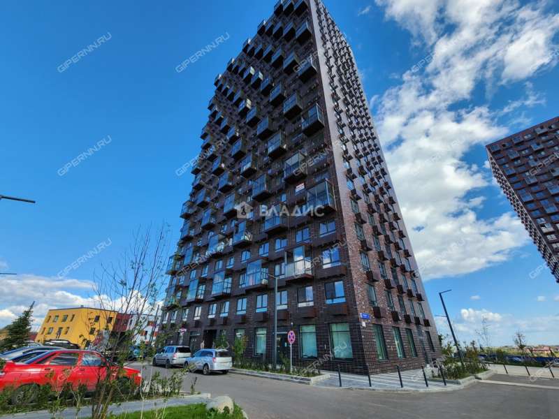 однокомнатная квартира на улице Небесная дом 1 деревня Утечино