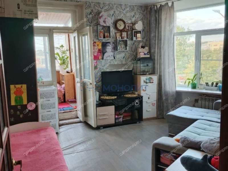 двухкомнатная квартира на улице Чкалова дом 13