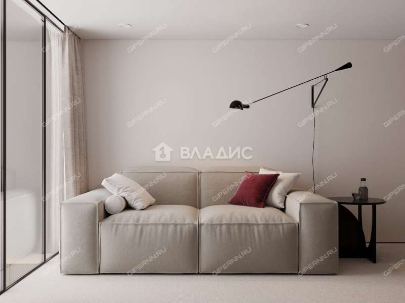 трёхкомнатная квартира на улице Маршала Баграмяна дом 4