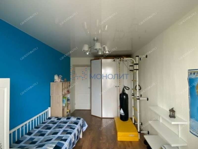 трёхкомнатная квартира на улице Галкина дом 13 город Дзержинск