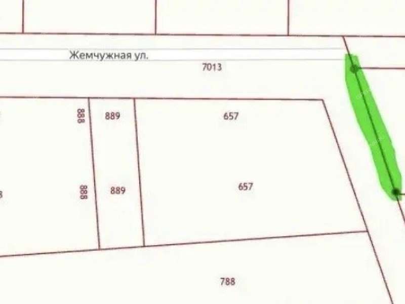 земельный участок 12,4 сотки Жемчужная улица город Кстово