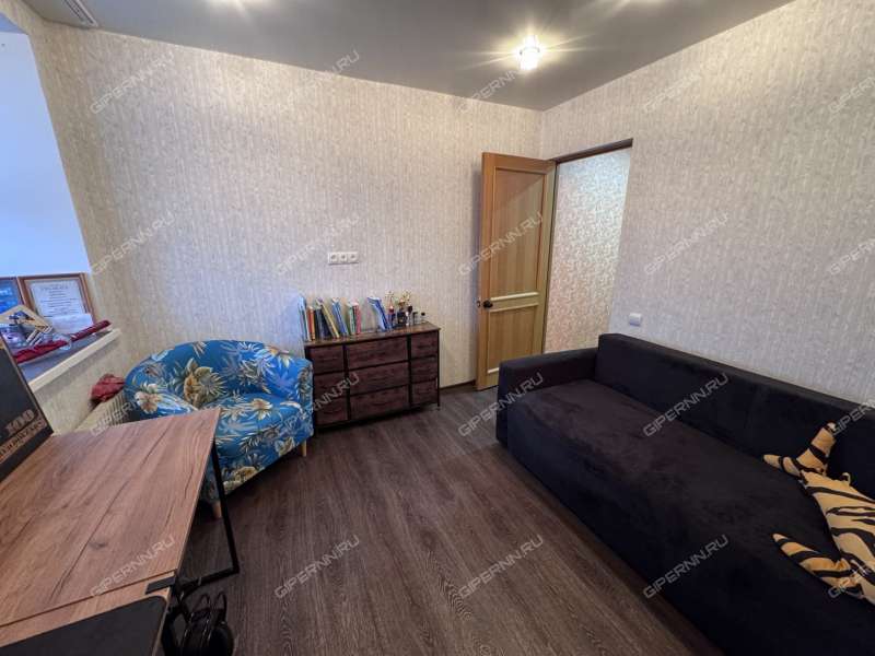 трёхкомнатная квартира на улице Попова дом 22 город Дзержинск