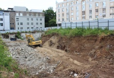 Стройплощадку гостиницы освобождают в квартале 1833 Нижнего Новгорода