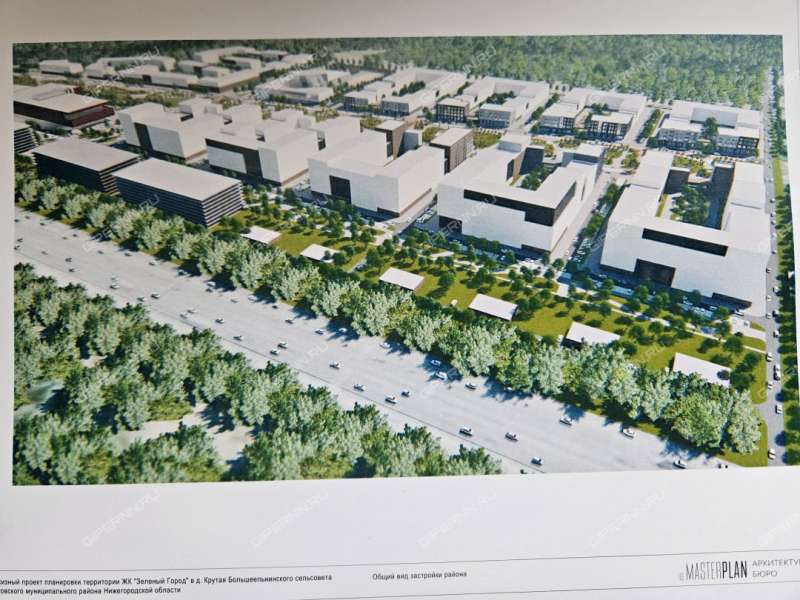 земельный участок под многоэтажное жилое строительство в Кстовском районе Нижегородской области